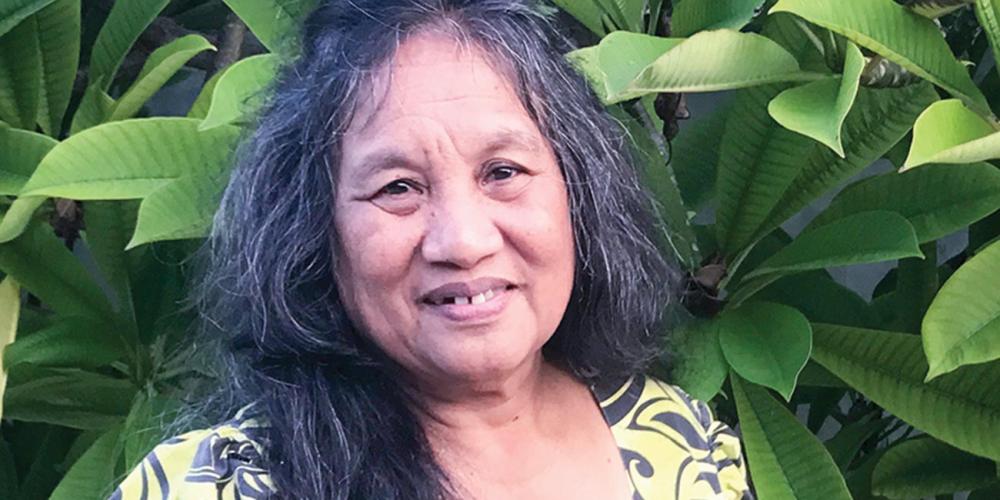 Nojab Lemari, 66, the first Adventist on Ebeye Island, says, “I have had some trials, but whenever there is a roadblock, God opens a way.” (Andrew McChesney / Adventist Mission)