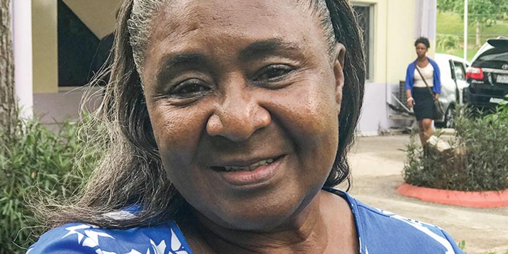 Asked what advice she has for business owners thinking about keeping the Sabbath, Mavis Burrell Spencer, 66, says, “You have nothing to lose. You only have to gain when you give it all to the Lord.” (Andrew McChesney / Adventist Mission)