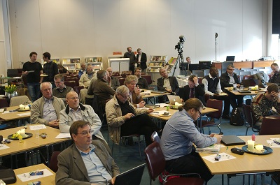 Pastors listened to a lecture on the characteristics of postmodern culture during the Norwegian Union workers' meetings, March 2012 at Tyrifjord Junior College